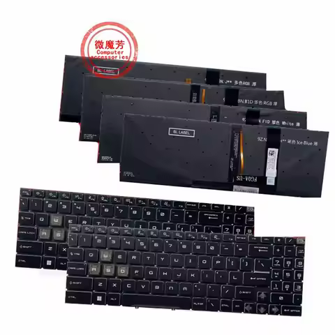US NEW Laptop Keyboard For MSI Crosshair 15 B12UEZ Cyborg15 A12VE A13V pulse15 B13v Katana 15 B13VFK