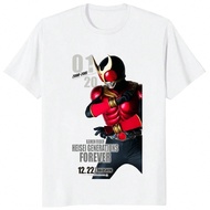 Vintage Kamen Rider Japan Tokusatsu Printed Man Tshirt Kuuga Agito Ryuki Graphic Fans Tees Hot Haraj