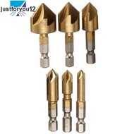 <JTFY> Chamfering Tool Countersink Drill Bit Woodworking Hole Opener Countersink Drill