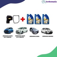 GENUINE PERODUA ATF SP3 (3LITER) + GEARBOX AUTO FILTER SET FOR PERODUA MYVI 2015 ABOVE / ALZA 2014 ABOVE / AXIA / BEZZA