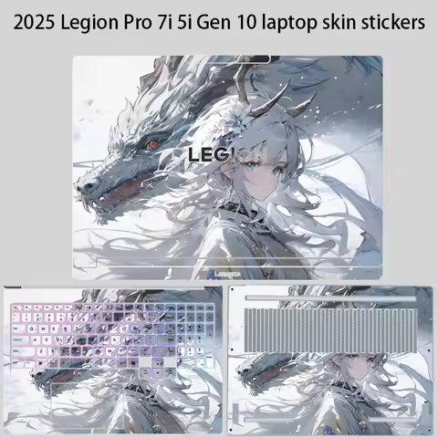 For 2025 Legion Pro 5i Gen 10 16IRX10 Laptop Skin Sticker Legion Pro 5 16ADR10 Computer Protective F