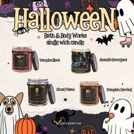 Bath and Body Works Halloween Single Wick蠟燭
