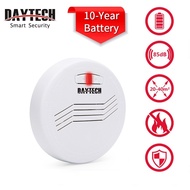 Daytech Smoke Detector 10 years Life Battery Fire Detector Standalone Photoelectric Smoke Sensor Ala