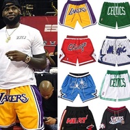 Just Don retro NBA shorts Kobe James Lakers heat Raptors basketball
