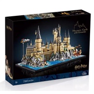 Compatible with Lego 76419 Harry Potter Hogwarts Castle and Courtyard Building Blocks Assembled Mode