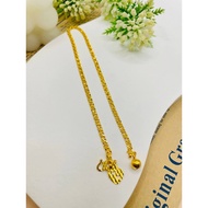 GDORA Gold Anklet Putera Puteri 916