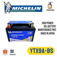 YTX9A-BS BATTERY MICHELIN MODENAS ELEGAN150 ELEGAN200 SYM VTS 200 VTS150 NINJA 250 Z250 SL Z800 Z900