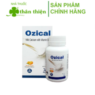 Viên canxi OZICAL- Bổ sung Calci tự nhiên cho bà bầu phát triển chiều cao cho trẻ (60 viên)