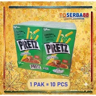 Glico Pretz (Snek Rangup Batang Perisa Pizza) [1 Pek 10 Kotak]