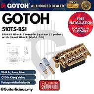 GOTOH 510TS-BS1 BRASS Block Tremolo System (2 point) with Steel Block - ( 510TS-BS1)