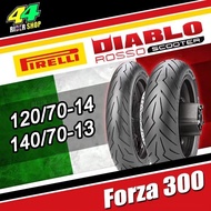 ยาง Pirelli Honda Forza300 ตัวเก่า  SUZUKI BURGMAN 120/70-14 140/70-13 150/70-13