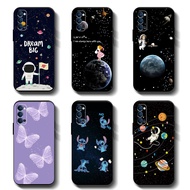 Black Soft Case for OPPO Reno4 4G reno4 pro Anticrack Casing High Quality TPU cover Full Protection Silicon Rubber Phone Cases