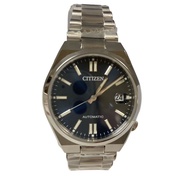 CITIZEN mens watches automatic wristwatch Analog NVY SLV 8210-00D8F01 Direct from Japan Secondhand