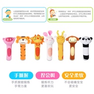 Early Education Educational Toys bb Stick 0-3 Years Old Baby Plush Soothing Panda Hand Crank Stick B
