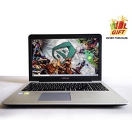 ASUS Laptop Processor i5 / Core i7  SSD Multimedia Gaming Laptop Murah # Camera # Wifi # Bluetooth # Battery&amp;charger #