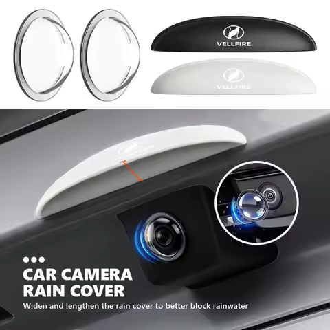 For Toyota Car Rear Camera Rain Cover Auto Protection Accessories Sienta VELLFIRE Alphard Noah Voxy 