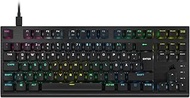 Corsair K60 Pro TKL RGB Clavier de Jeu mécanique Optique sans tenkeyless - Commutator OPX, boîtier a