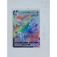 Pokemon rapid strike urshifu vmax hyper rare rainbow battle styles card