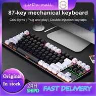 K550 RGB 87 Keys Mix Keycap Color True Mechanical Gaming Keyboard/Keyboard/RGB Keyboard/PC Keyboard/