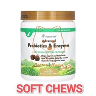 Naturvet Advanced Probiotics Digestive Enzyme Dog 120 Soft Chews Supplement Digestive Probiotic Dog 