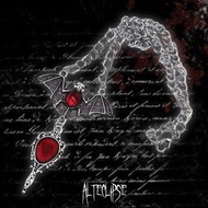 Alteclipse Bloody Red Bat Grunge Goth Necklace HT