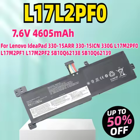 New L17L2PF0 Laptop Battery For Lenovo IdeaPad 330-15ARR 330-15ICN 330G L17M2PF0 L17M2PF1 L17M2PF2 5