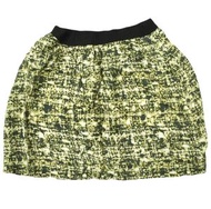 TOGA PULLA 日本製造 印花銅氨纖維迷你裙 TP02-FG271 均碼 黑色/黃色 易穿下裝 [二手] [TOGA PULLA]