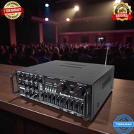 Sunbuck Bluetooth EQ Amplifier Karaoke Mixer Audio FM - AV-MP326BT