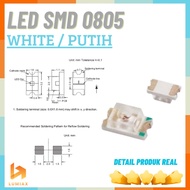 SMD LED 0805 White White/ smd type 0805