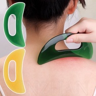 Large Size Whole Body Massage Scraping Board - Resin Face Skin Reduce Puffiness Massager - Beauty He