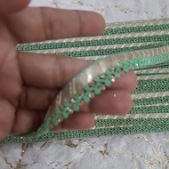 SAREE BORDER AVAILABLE IN PASTEL GREEN