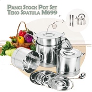 Pan Set Stock Pot Pot Spatula