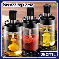 Glass seasoning bottle seasoning Jar seasoning bottle oil dispenser bottle oil dispenser