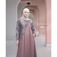 NISMYA Dress Gamis Yessana Original