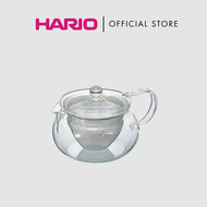 GLASS TEAPOT W/STRAINER 450ML