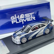 Ghost Player 1/64 BMW M3 GTR E46 Sports Car Alloy Car Model Gift Ornament
