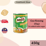 MILO Gao Kosong Tin 450g [Expiry: Oct/2025]