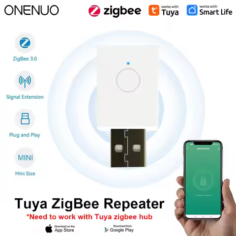 ZigBee Signal Repeater Tuya Smart USB Signal Amplifier Extender for Smart Life Gateway Smart Home De