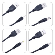 EL TRONICS Universal Charging Cable Cable Cord Extension Cable 5V to 2.1/2.50.7/3.51.35 5.5mm Barrel Jack Speaker Charging Cable Cable Adapter Cord Connector DC Charging Power Cord Power Supply Adapter Charger Power Cable