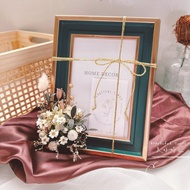 時光收藏框 | A4證書畫框、相框乾燥花