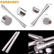 Extended Stainless Steel Mixing Stick Cocktail Crushed Popsicle Mojito Ice Hammer Cocktail Popsicle 