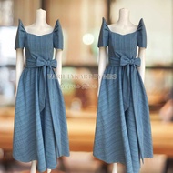 Filipiniana Wrap Ribbon Inabel Dress