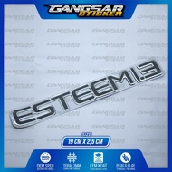 emblem timbul suzuki esteem 1.3 / emblem timbul suzuki esteem 1.6 gt / emblem bagasi suzuki esteem
