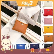 Ready Stock FIFTY2 FSB2308 Women Sling Bag Crossbody Bag Casual Shoulder Bag Perempuan Wanita Bags T