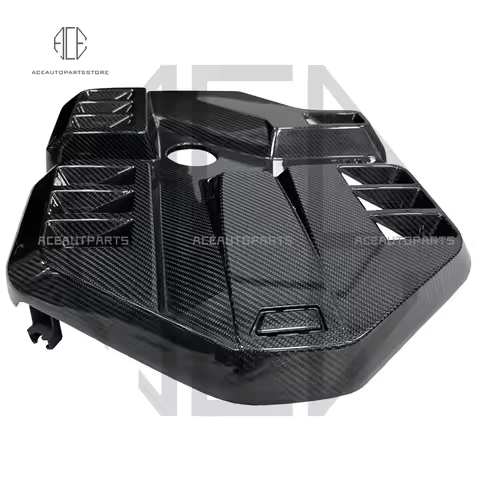Dry Carbon Fiber Engine Hood Bonnet Cover For BMW M2 G87 M3 G80 M4 G82 G83 Inner Engine Hood Cover T