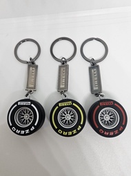 現貨 F1 Formula 1  Pirelli  倍耐力 派拉利  輪呔鎖匙扣 Keychain
