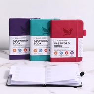 A6 Password Book, 1 Count Internet Password Log Diary, Computer & Website Login Address Organizer, P