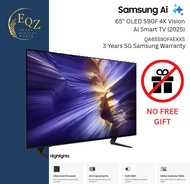 SAMSUNG QD-OLED QA65S90FAEXXS 65 INCH QD-OLED 4K AI SMART TV 3 YEARS SINGAPORE SAMSUNG WARRANTY 65 S
