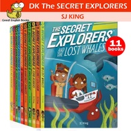 (In Stock) พร้อมส่ง ชุดหนังสือภาษาอังกฤษ The Secret Explorers PaperBack 11 Books by SJ King