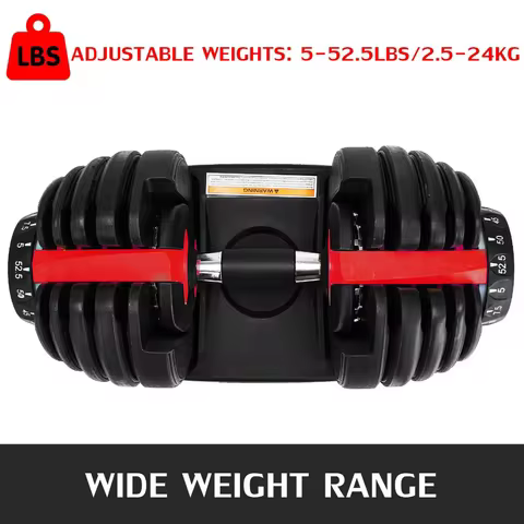 SIHAO Adjustable 52.5lbs Dumbbell Fitness Equipment Training Arm Muscles Dumbbell Free Shipping Adju